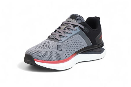 2193-Wıckers Anatomik Tabanlı Ultra Hafif Erkek Yürüyüş & Koşu Ayakkabısı - NKT02193-Füme-42