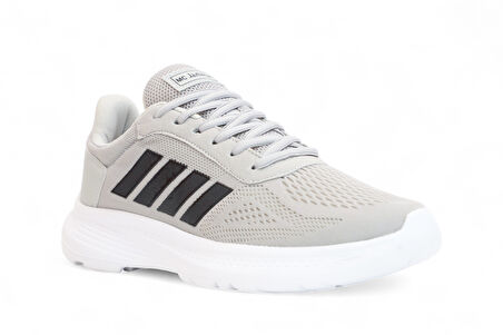 2202-Jamper Anatomik Tabanlı Ultra Hafif Unisex Bağcıklı Sneakers Ayakkabı - NKT02202-gri-42