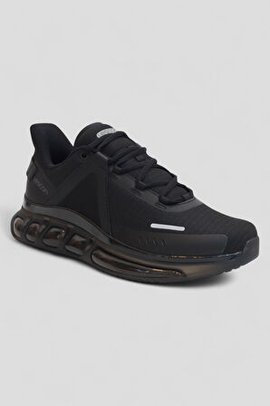 Lescon 2208-Aırfoam Eterıum Anatomik Tabanlı Unisex Yürüyüş & Koşu Ayakkabısı - NKT02208-siyah-44