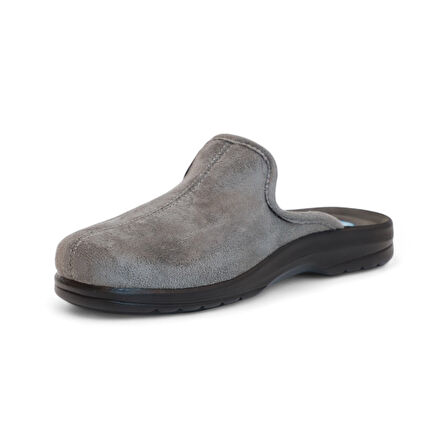 2215-9955-1 Ökçe Dikeni İçin Uyumlu Tam Anatomik Erkek Ev,Ofis Terliği - NKT02215-gri-41