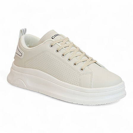 2230-Conpax Mcqueen Modeli Anatomik Tabanlı Üst Kalite Unisex Sneakers Ayakkabı - NKT02230-BEJ-39