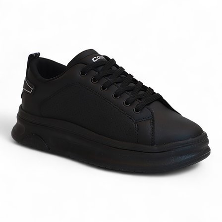 2230-Conpax Mcqueen Modeli Anatomik Tabanlı Üst Kalite Unisex Sneakers Ayakkabı - NKT02230-siyah-38