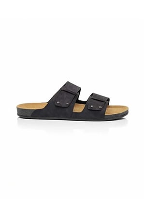 2245-Look Life Unisex Çift Tokalı Ultra Hafif Havuz,Plaj ve Günlük Kullanıma Uygun Terlik - NKT02245-siyah-45