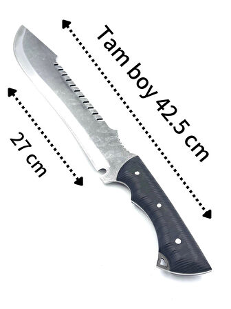 KAMP OUTDOOR  BÜYÜK BOY BIÇAK 42,5 CM HEDİYE DERİ KILIFLI