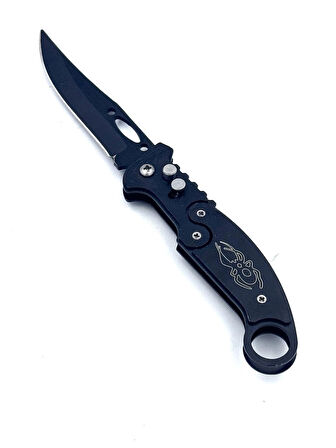 KAMP OUTDOOR  DÜĞMELİ ÇAKI KEMER KLİPSLİ 20.5 CM TAMAMEN METAL KASA 