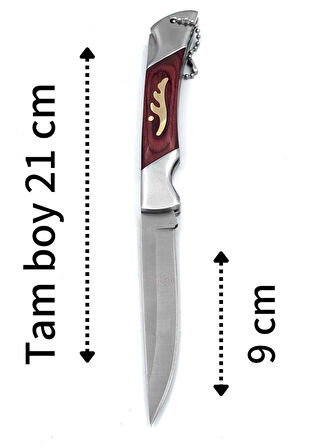 KAMP OUTDOOR SWAT 330  ÇAKI 20 CM  SIRTTAN KİLİTLİ 
