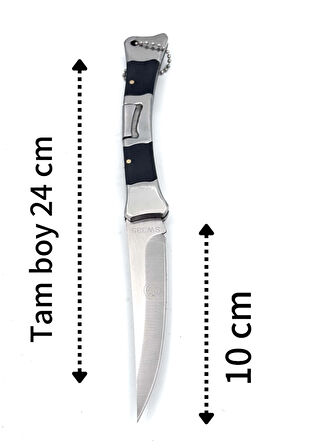 KAMP OUTDOOR SWAT 335 ÇAKI 24 CM  KEMER KİLİPSLİ SIRTTAN KİLİTLİ