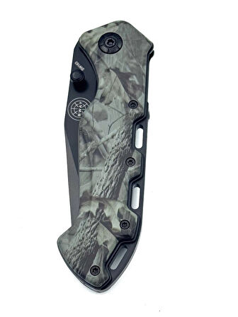 KAMP OUTDOOR  ORJİNAL SWAT 163 ÇAKI   KEMER APARATLI İÇTEN KİLİTLİ  TAMAMEN METAL GÖVDE 
