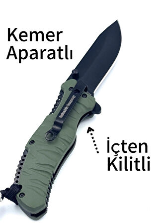 COLOMBİA FST- 3010- B  ÇAKI 20,8 CM KEMER KLİPSLİ 