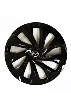 Mazda Mazda2 Uyumlu 15 Inç 4 Adet Piano Black Siyah Jant Kapağı Takımı