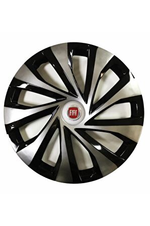 Fiat Panda Uyumlu 15 Inç Piano Black Siyah Jant Kapağı 4 Adet
