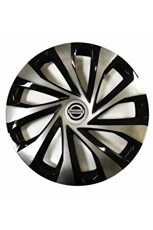 Nissan Pathfinder Uyumlu 15 Inç Piano Black Siyah Jant Kapağı 4 Adet