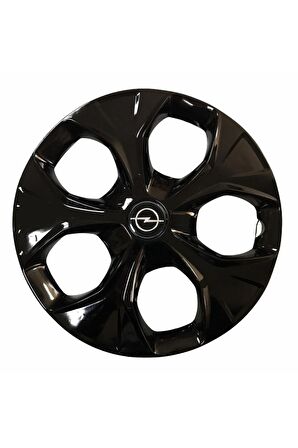 Opel Corsa Uyumlu 14 Inç Piano Black Siyah Jant Kapağı 4 Adet