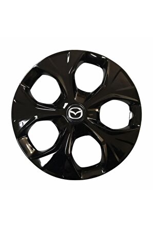 Mazda Mpv Uyumlu 15 Inç Piano Black Siyah Jant Kapağı 4 Adet