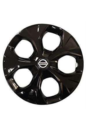 Nissan Primera Uyumlu 15 Inç Piano Black Siyah Jant Kapağı 4 Adet