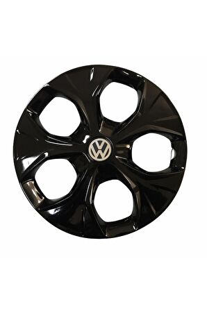 Volkswagen Beetle Uyumlu 15 Inç Piano Black Siyah Jant Kapağı 4 Adet