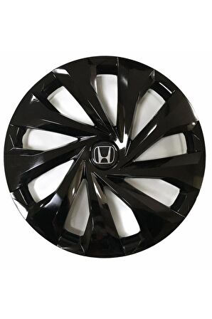 Honda Civic Uyumlu 15 Inç Piano Black Siyah Jant Kapağı 4 Adet