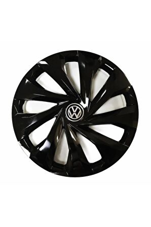Volkswagen Beetle Uyumlu 14 Inç Piano Black Siyah Jant Kapağı 4 Adet