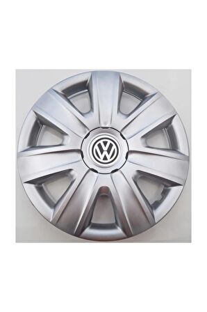 Volkswagen Polo - Golf - Bora 14'' Inç Jant Kapağı 4 Adet Kırılmaz Esnek - Amblem Hediyeli