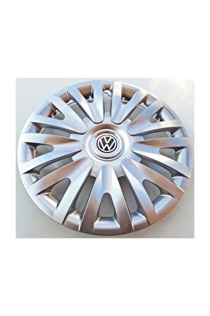 Volkswagen Polo - Golf - Bora 15'' Inç Jant Kapağı 4 Adet Kırılmaz Esnek - Amblem Hediyeli.