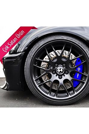 Alfa Romeo Araçlarına Fren Disk Kaliper Kapağı Mavi 4'lü Yağ Hortumlu