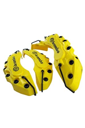 Renault Kangoo Uyumlu Sarı Kaliper Kapağı 4'lü Yağ Hortumlu