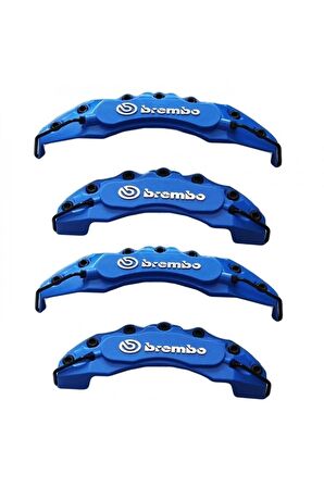 Kia Cerato Uyumlu Brembo Fren Disk Kaliper Kapağı Mavi 4'lü Yağ Hortumlu