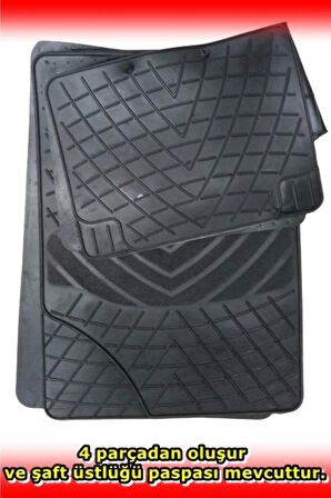 Hyundaı I30 2012 Sonrası Uyumlu Mars Kauçuk Siyah Paspas Seti 24408