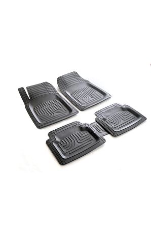 Volkswagen Golf 4 1998-2004 Uyumlu 3d Havuzlu Paspas Takımı 5 Parça