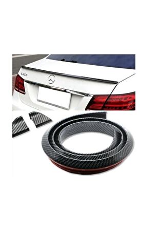 Renault 25 Uyumlu Bagaj Üstü Carbon Karbon Spoiler - 3d Bagaj Çıtası