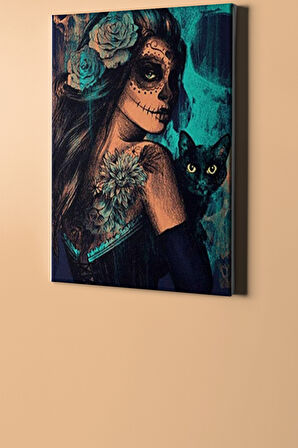 Sayılarla Boyama Seti Çerçevesiz Göçebe Ruh 60 X 75 Cm