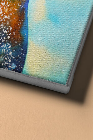 Sayılarla Boyama Seti Kasnaklı Düşler Ve Renkler 60 X 75 Cm