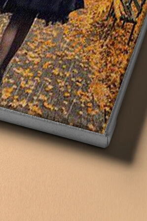 Sayılarla Boyama Seti Kasnaklı Yağmurlu Sonbahar 60 X 75 Cm