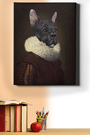 Sayılarla Boyama Seti Kasnaklı Köpeğin Asaleti 40 X 50 Cm