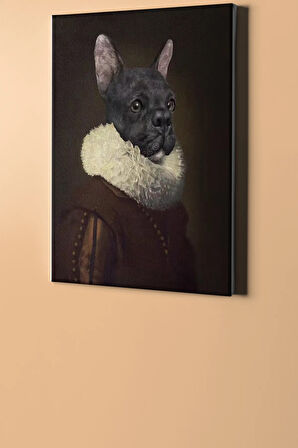 Sayılarla Boyama Seti Kasnaklı Köpeğin Asaleti 60 X 75 Cm