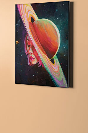Sayılarla Boyama Seti Kasnaklı Şapka Gezegen 40 X 50 Cm