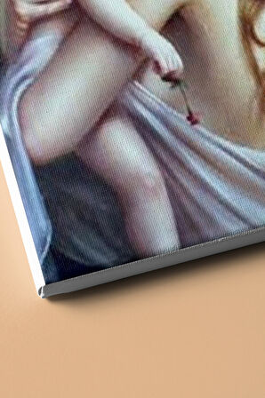 Sayılarla Boyama Seti Kasnaklı Anne Ve Bebek 2 60 X 75 Cm