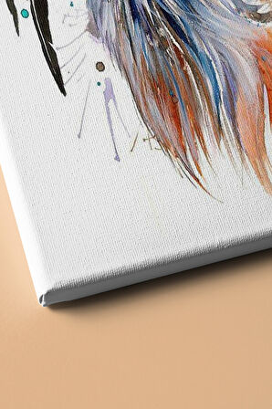 Sayılarla Boyama Seti Çerçevesiz Tilkinin Hayali 60 X 75 Cm