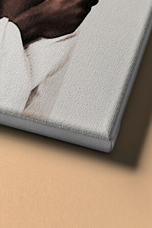 Sayılarla Boyama Seti Kasnaklı Afrikalı Kadın Ve Çiçekler 60 X 75 Cm