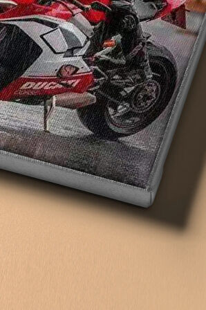 Sayılarla Boyama Seti Kasnaklı Motorsikletliler 60 X 75 Cm