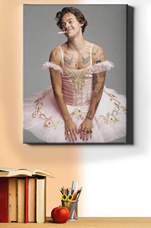 Sayılarla Boyama Seti Kasnaklı Balerin Kıyafetli Harry 60 X 75 Cm