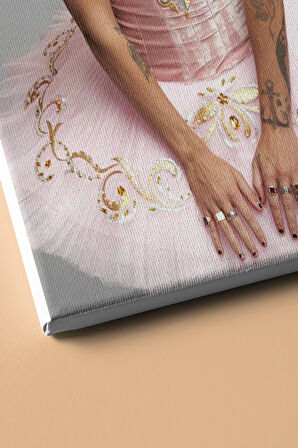 Sayılarla Boyama Seti Kasnaklı Balerin Kıyafetli Harry 60 X 75 Cm