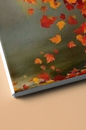 Sayılarla Boyama Seti Kasnaklı Sonbahar Kadın 50 X 65 Cm