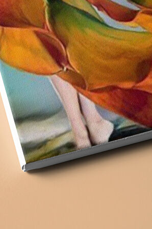 Sayılarla Boyama Seti Kasnaklı Pişman Kadın 50 X 65 Cm