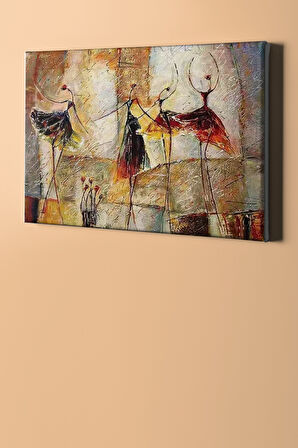 Sayılarla Boyama Seti Kasnaklı Tema Dans 40 X 50 Cm