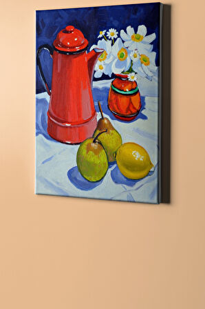 Sayılarla Boyama Seti Kasnaklı Ressamın Elinden 60 X 75 Cm