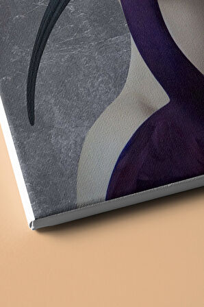 Sayılarla Boyama Seti Kasnaklı Mor Güzelleri 40 X 50 Cm