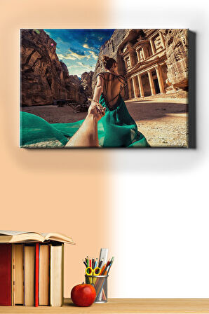 Sayılarla Boyama Seti Kasnaklı Tatil Hatırası 60 X 75 Cm