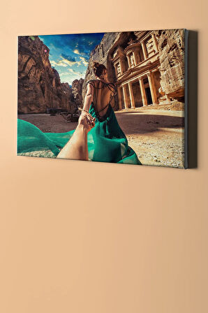 Sayılarla Boyama Seti Kasnaklı Tatil Hatırası 60 X 75 Cm