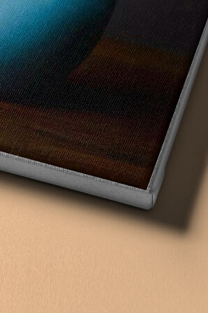 Sayılarla Boyama Seti Kasnaklı Vazodaki Mor Çiçek 40 X 50 Cm